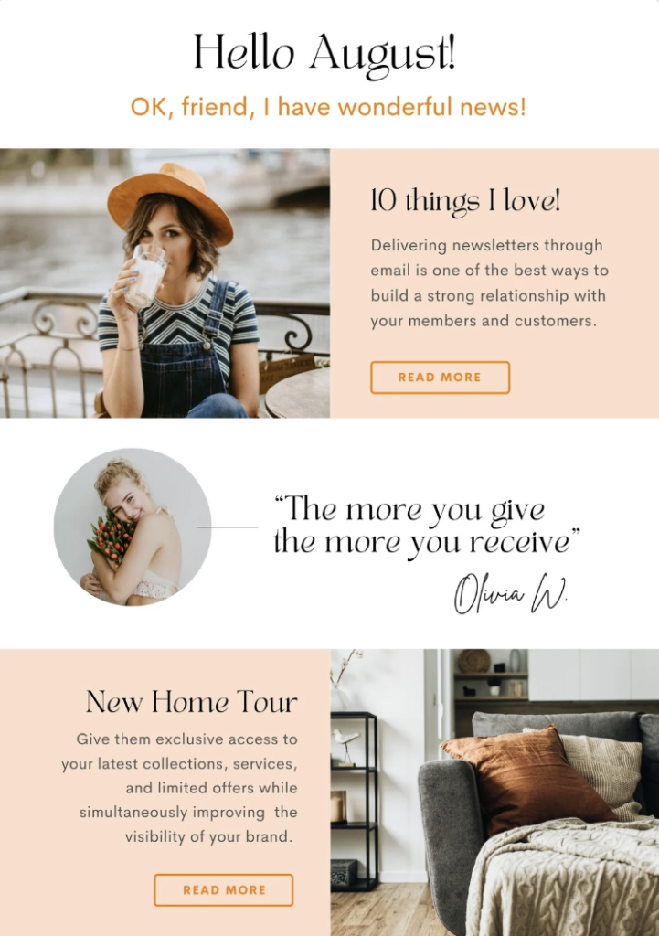 Contoh Email Marketing yang dikirim ke Email