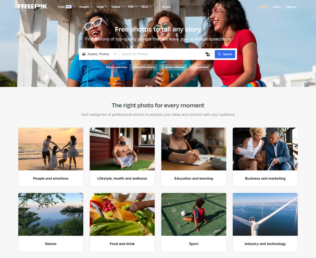 Freepick Penyedia untuk Konten Berlisensi Bebas