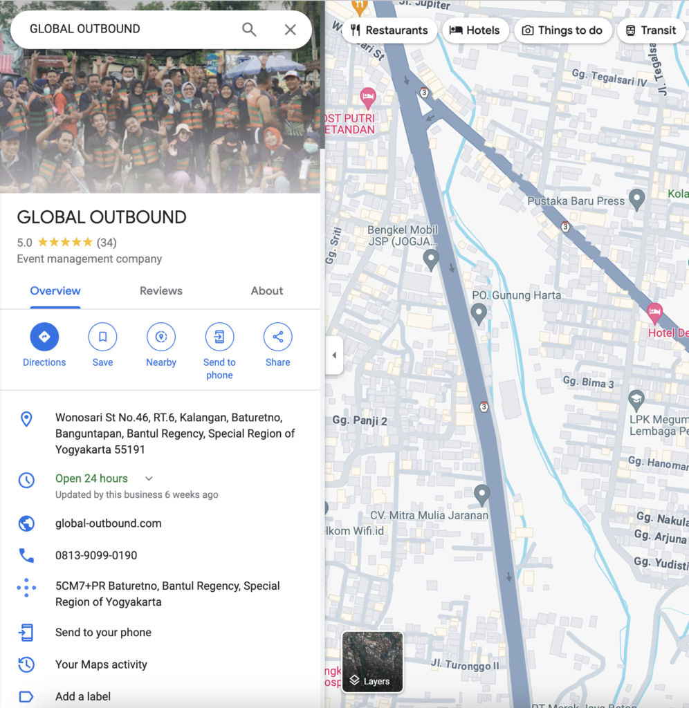 Melakukan setup Google My Business dan mengelolanya secara baik merupakan salah satu strategi efektif dalam SEO off-page