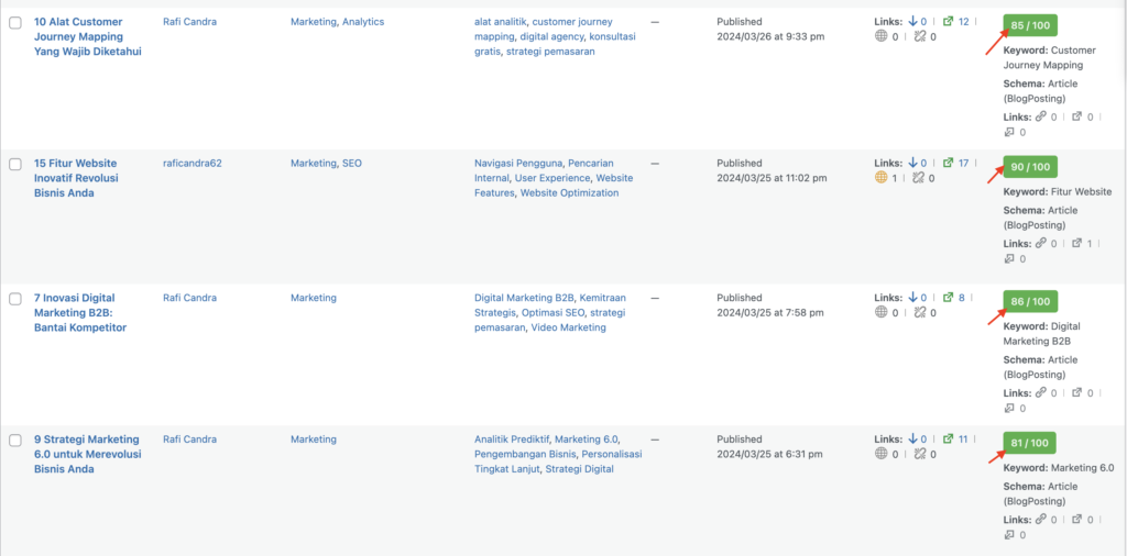 Pengoptimalan SEO Blog WiseWebster ditujukan untuk menyeimbangkan kenyamanan pembaca membaca artikel kami dan menarik bagi Google SERP