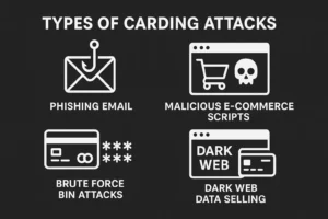 Beragam jenis serangan carding yang umum digunakan para pelaku kejahatan digital