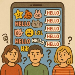 Contoh nyata flood di grup chat—bisa ganggu suasana dan komunikasi jadi tidak sehat