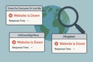 Contoh tampilan tools cek status website gratis dan akurat