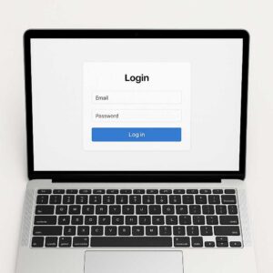 Desain login form HTML responsif dan minimalis yang cocok untuk semua jenis website
