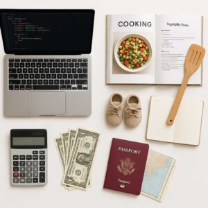 Ilustrasi berbagai jenis blogger sesuai topik yang mereka bahas