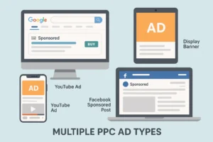 Jenis-jenis iklan PPC mulai dari search hingga video ads di berbagai platform