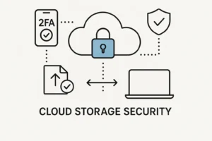 Keamanan cloud storage menggunakan enkripsi dan autentikasi dua faktor