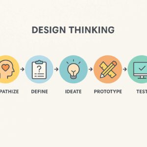 Lima tahap utama dalam design thinking proses kreatif yang bisa diterapkan dalam berbagai bidang