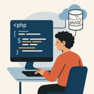 PHP banyak digunakan untuk membuat aplikasi web dinamis yang terhubung langsung ke database