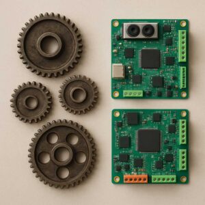 Perjalanan otomatisasi dari roda gigi pabrik zaman dulu ke sistem digital masa kini