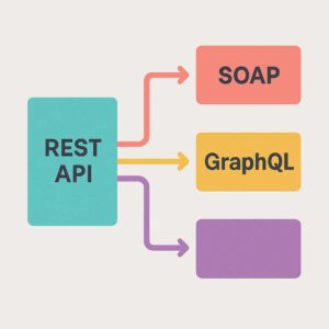 RESTful API unggul dari segi kesederhanaan dan kecepatan dibanding SOAP dan GraphQL dalam banyak kasus penggunaan umum