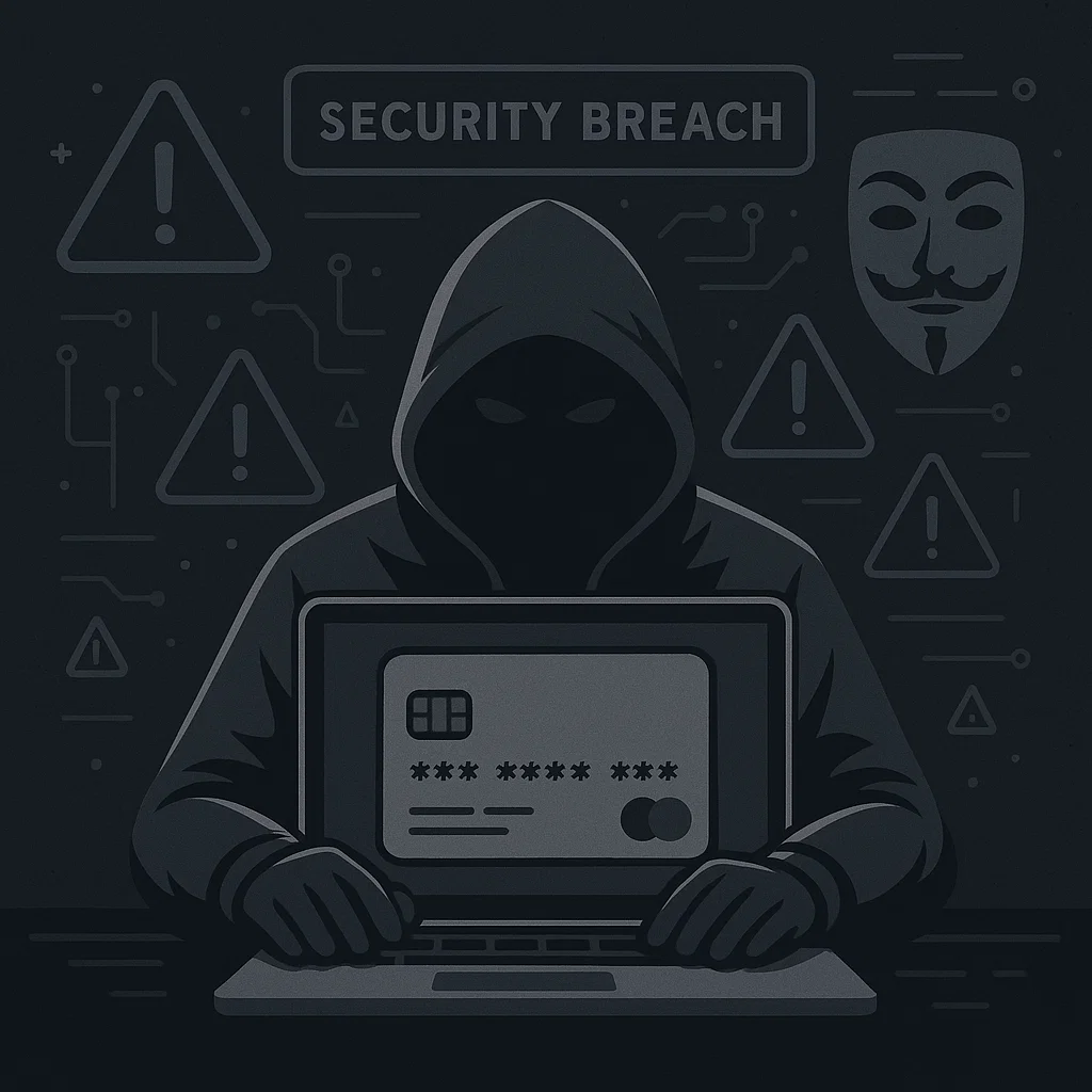 Ilustrasi kejahatan carding pencurian data kartu kredit secara ilegal