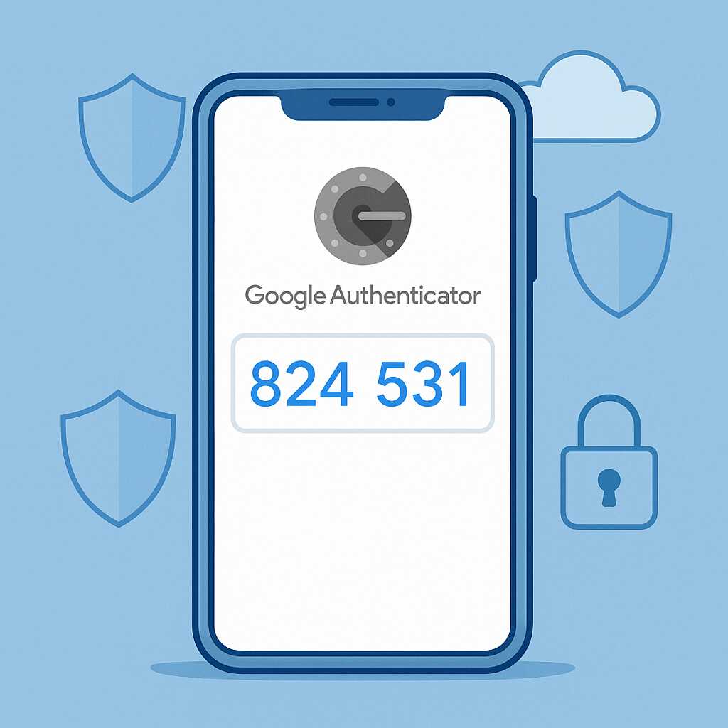Kode Google Authenticator membantu mengamankan akun dengan verifikasi dua langkah (2FA)