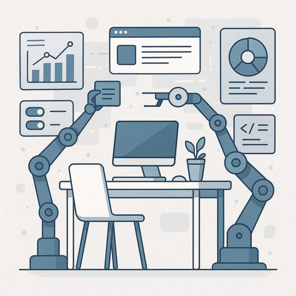 Otomatisasi hadir di berbagai lini kerja modern, dari kantor hingga industri