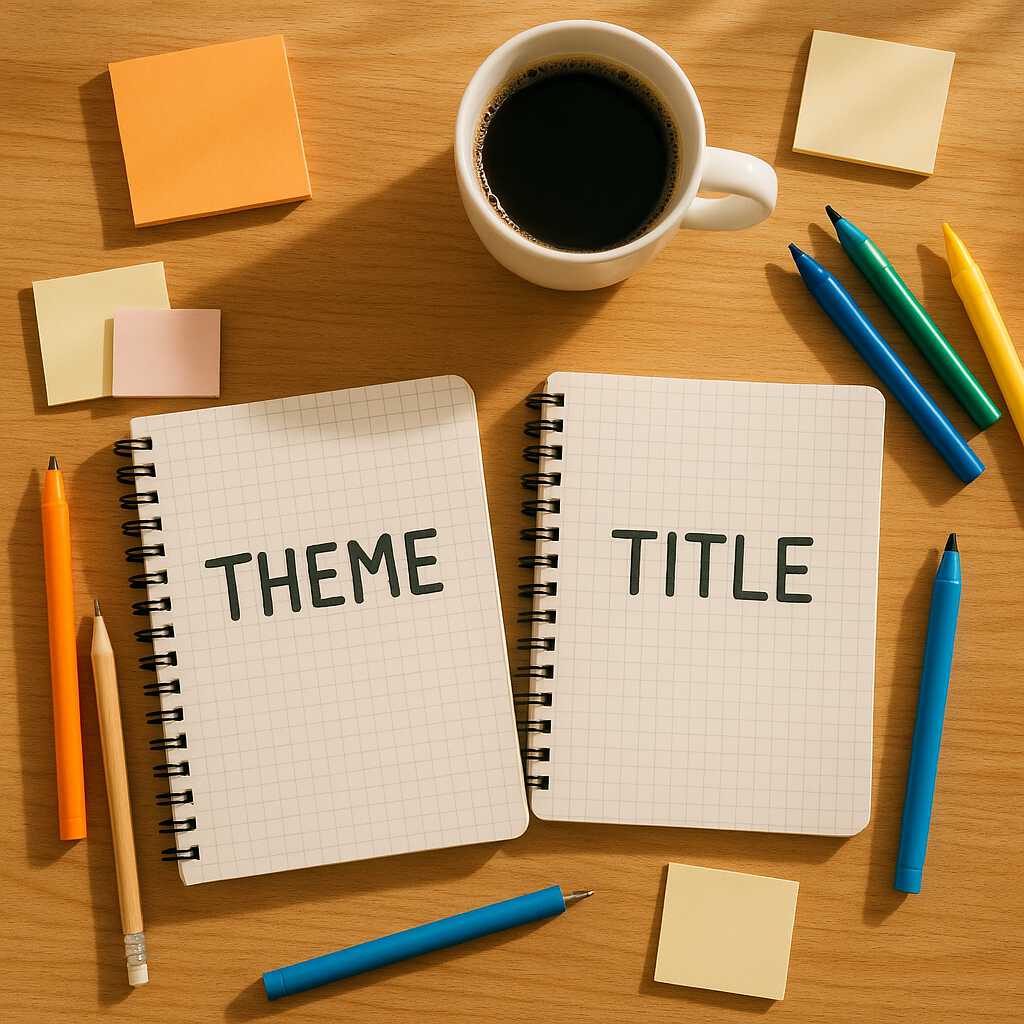 Perbedaan antara judul dan tema sering disalahartikan, padahal keduanya punya fungsi yang berbeda