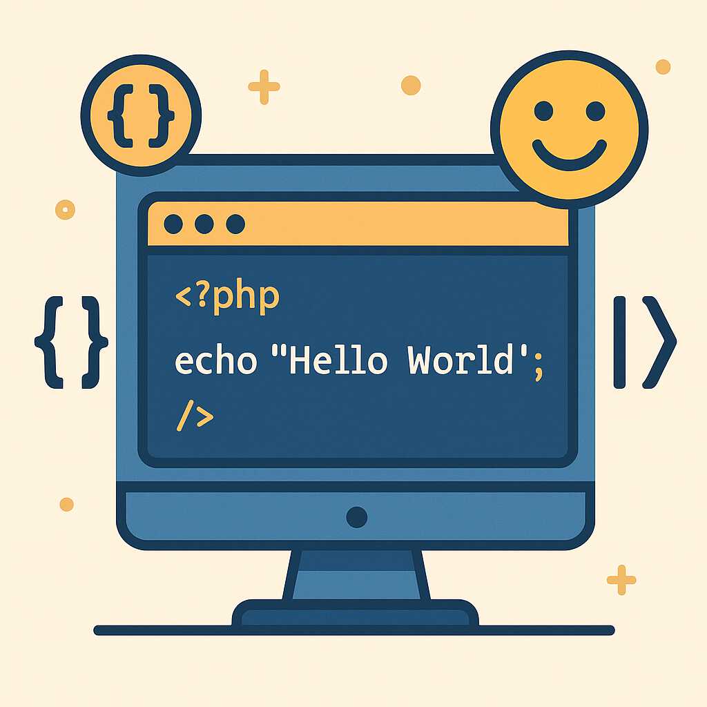 Program Hello World di PHP langkah awal klasik setiap programmer untuk memahami alur kerja coding