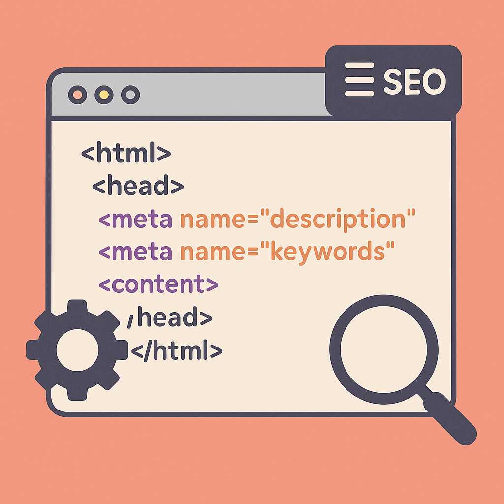Tag HTML meta membantu mesin pencari memahami struktur dan isi halaman website