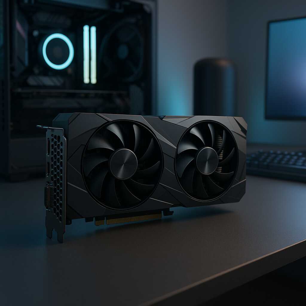 VGA Card modern dengan desain terbaru, penentu utama performa visual dalam komputer dan laptop