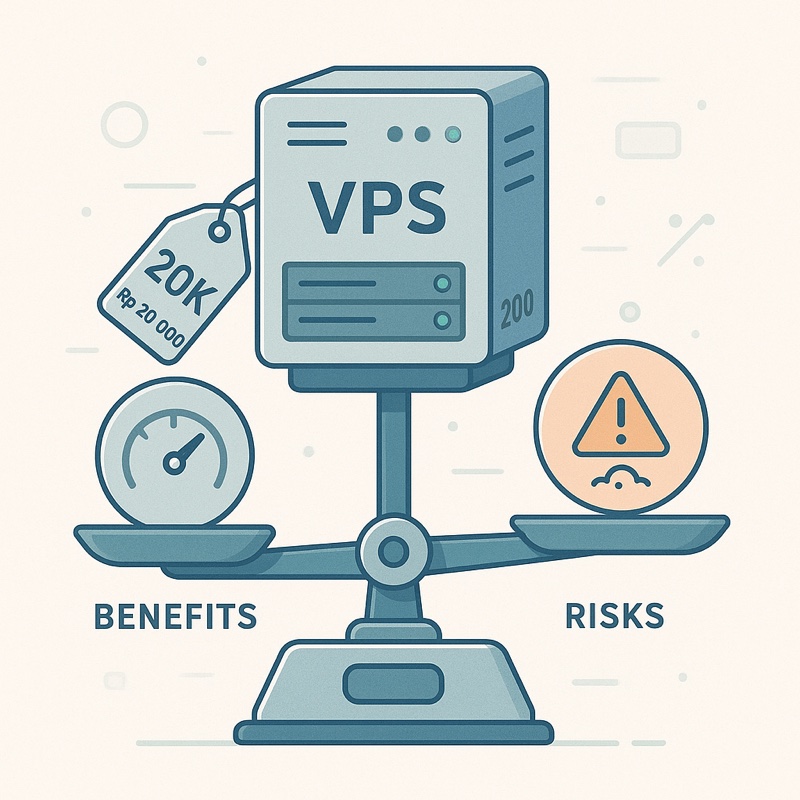 VPS murah memang menggoda, tapi ada plus-minus yang perlu dipertimbangkan
