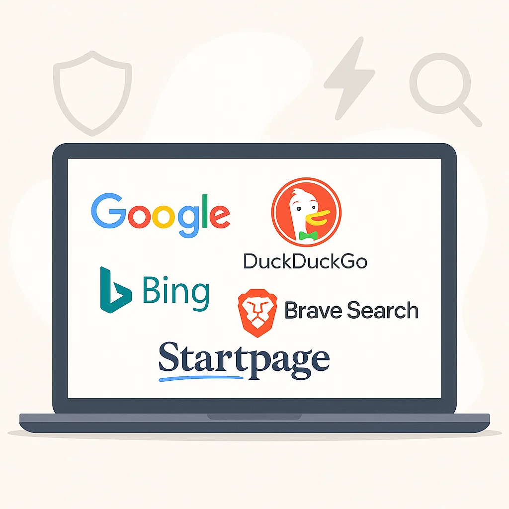 Ilustrasi mesin pencari populer yang bisa digunakan selain Yandex