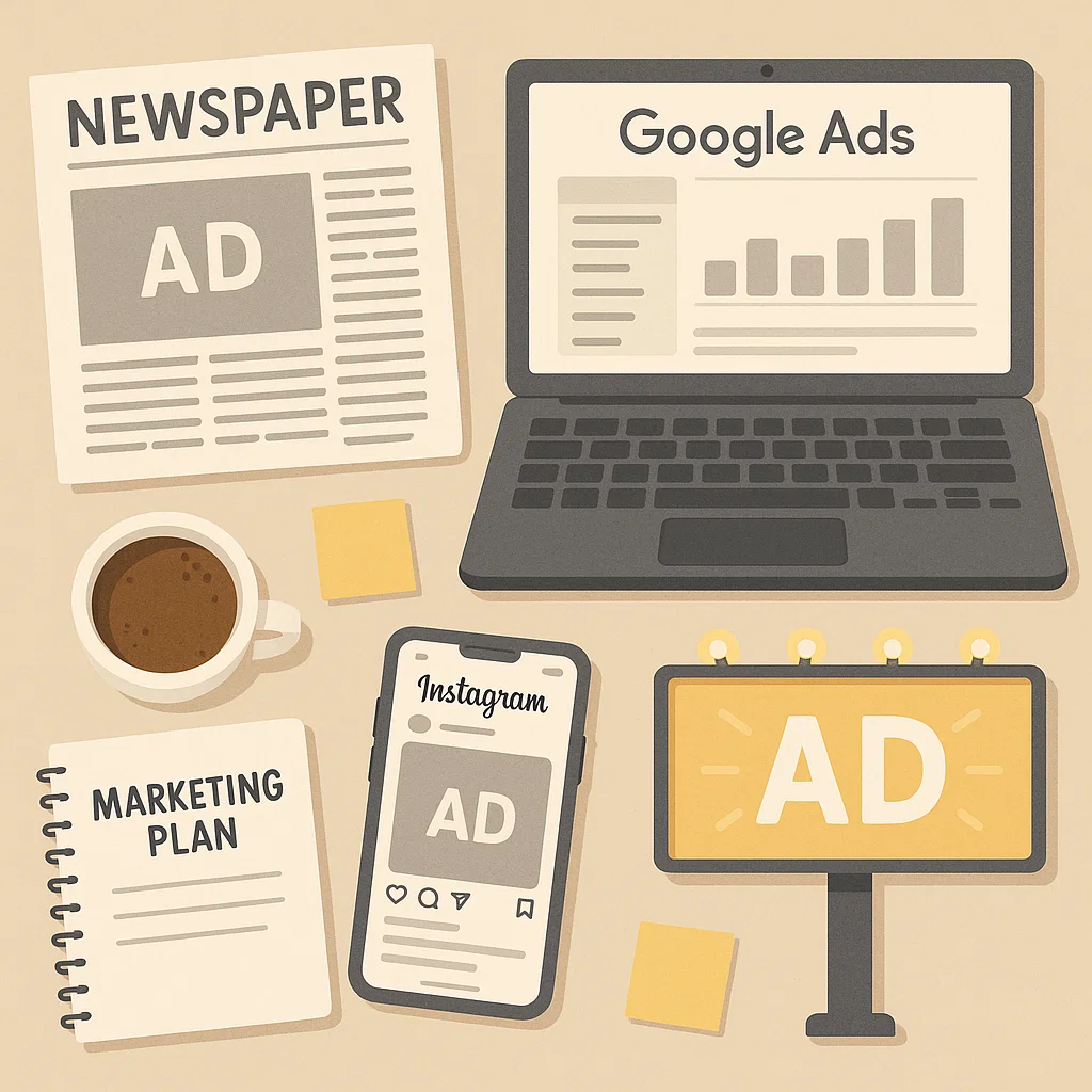 Macam-macam media iklan dari cetak hingga digital