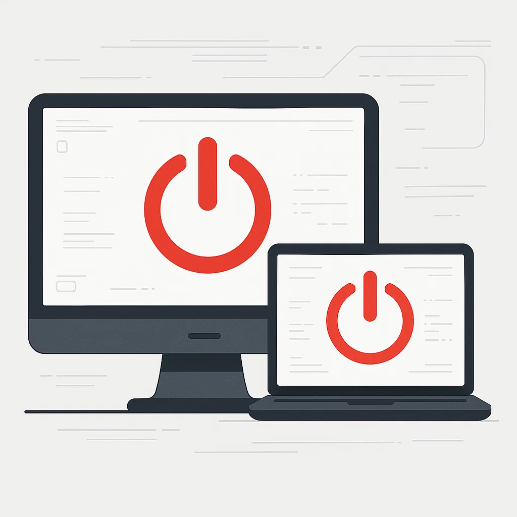 Shutdown, Komputer, Sistem Operasi, Power Management