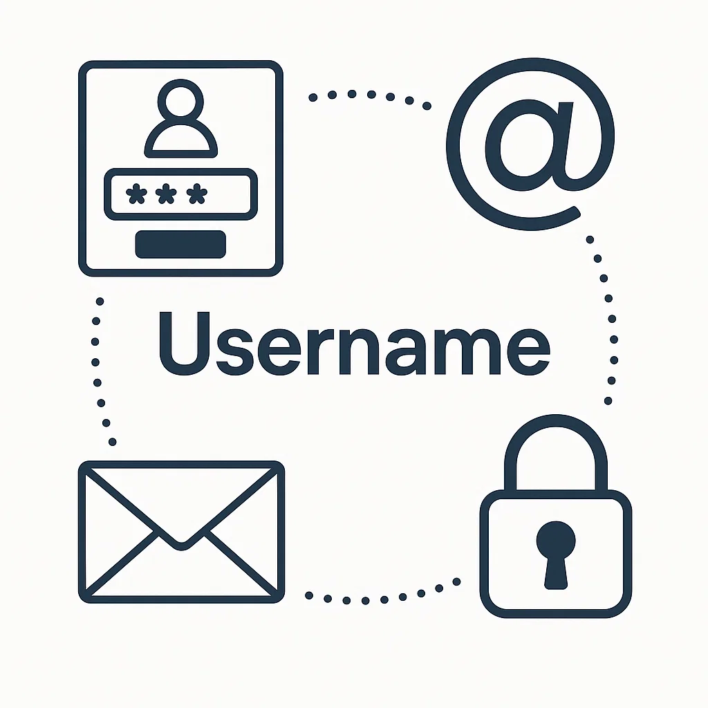 Visualisasi arti dan fungsi username dalam dunia digital