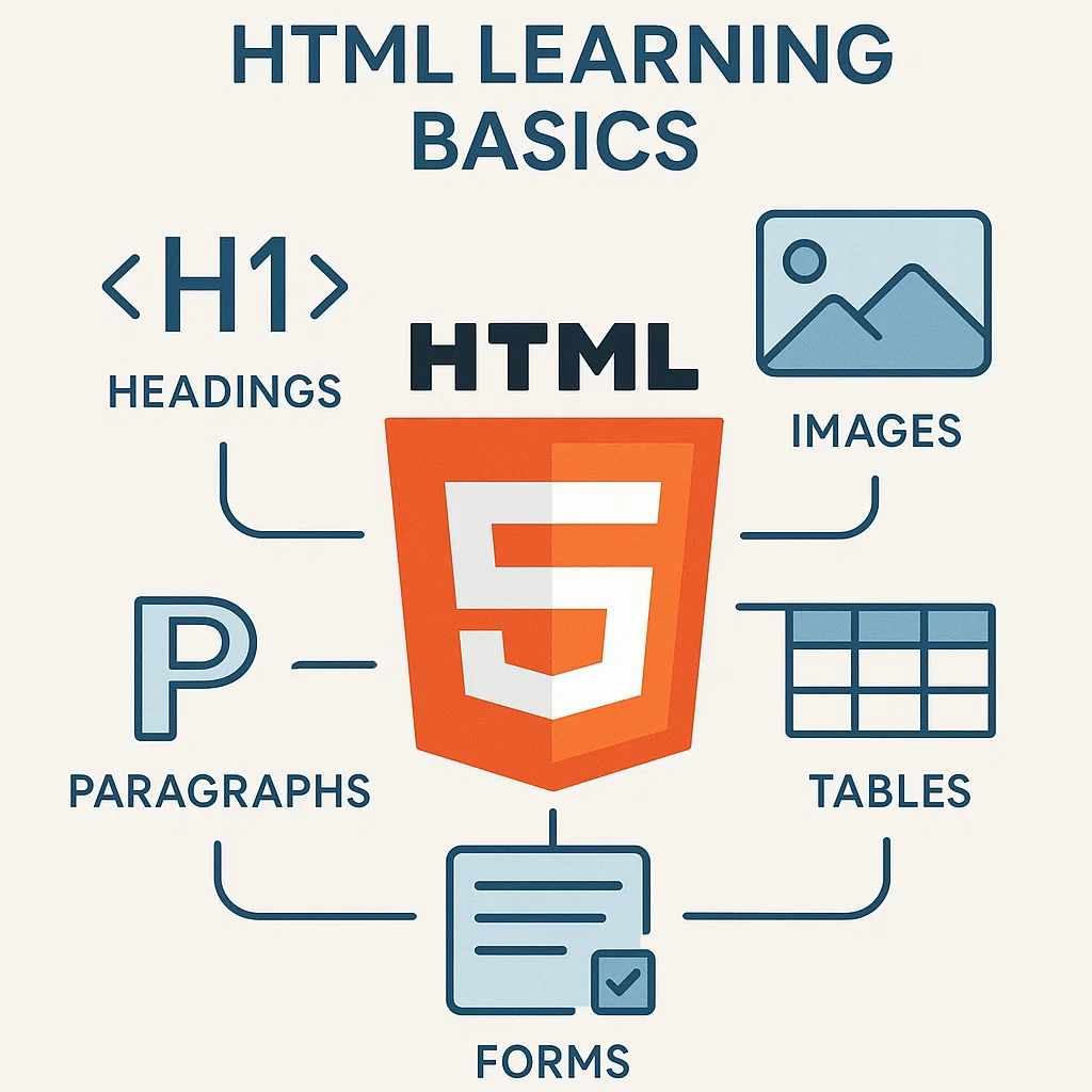Visualisasi dasar elemen HTML5 untuk pemula