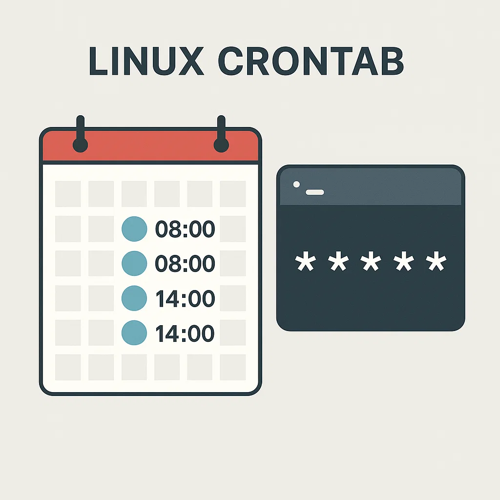Visualisasi jadwal otomatis dengan crontab di Linux